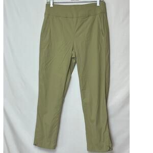 The North Face Women's M Tan Pull-On Pants Elastic Waist Hiking Outdoor Trail